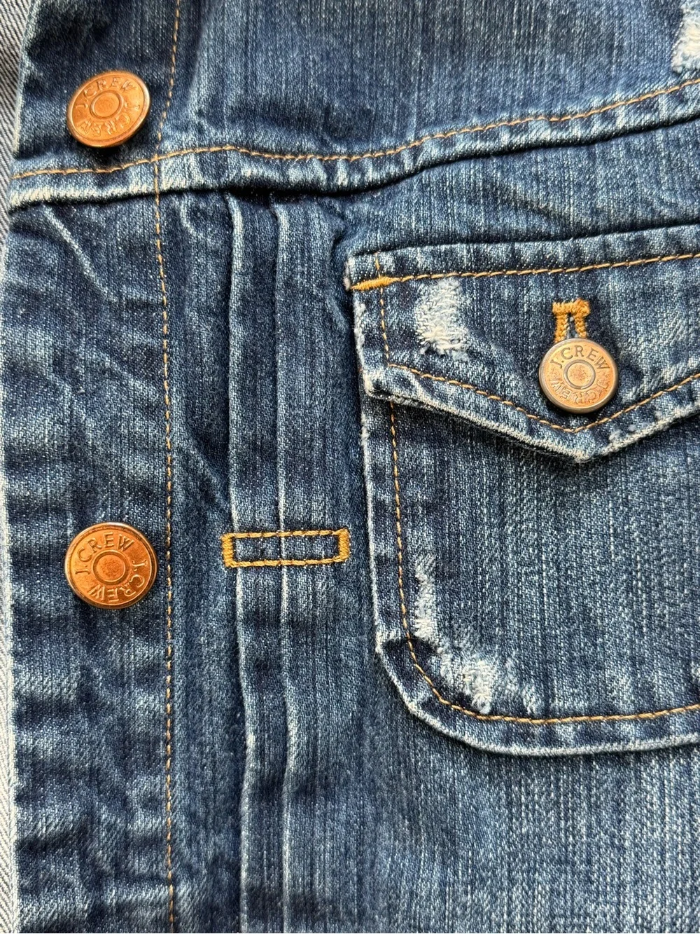 J. Crew Classic Blue Denim Jacket - X-Small
